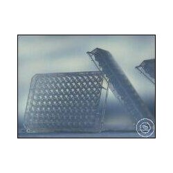 MICROPLATTE, 96 WELL, PP, F-BODEN, NATUR, STERIL, 10...