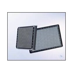 SENSOPLATE MICROPLATE, 96 WELL, PS, F-BOTTOM, GLASBO