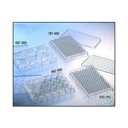 CELL CULTURE MICROPLATE, 96 WELL, PS, F-BOTTOM (CHIMNEY)