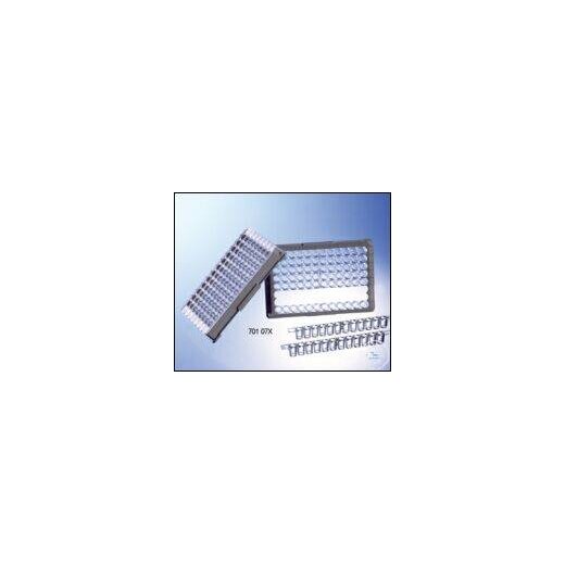 ELISA STRIP PLATE, 8XF12 WELL, PS, F-, TRANSP., MICROLON®, HIGH BINDING, 10