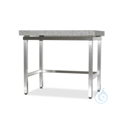 Antivibration table - Weighing table on stainless steel...
