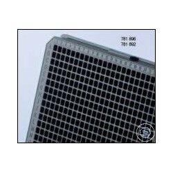 SENSOPLATE, 384 WELL, F-BODEN, GLASBODEN, SCHWARZ,...
