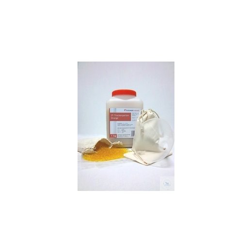 ST-Trockenperlen Orange (1 kg) Komplett-Set mit Beuteln und Trichter