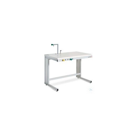 ASEM® Workbench PSME120 for attachable fume cupboard 1200