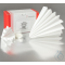 Filterpapier 602eh, qualitativ, sehr langsam, 84 g/qm, Faltenfilter 125 mm