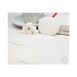 Filter paper 3459, for clarification, fast, creped, 74...