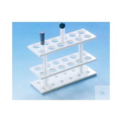 Rack for test tubes and butyrometer (for 12 pieces)