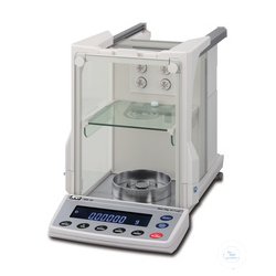Analytical balance, 220g x 0.1mg with integrated ioniser