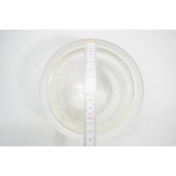 Planflasch Glocke Duranglas Glocke Vakuumglocke Glasglocke Laborglas