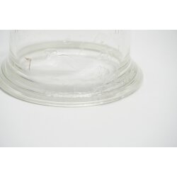 Planflasch Glocke Duranglas Glocke Vakuumglocke Glasglocke Laborglas
