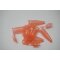 Reaktionsgefäße Zentrifugenröhrchen 1,5 ml rot 200 st