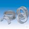 Ring sieve 360° SR trapezoidal perforation 0.12 mm, stainless steel