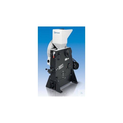 Backenbrecher BB 200 für 3/N~ 400 V, 50 Hz, Brechbacken aus rostfreiem Stahl