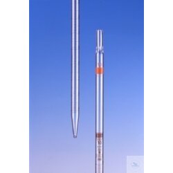 Messpipetten klar, Klasse-DIN B; graduiert, 10ml/0,1ml