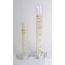 Measuring cylinder, high form, scale, graduated, brown, form B 1000ml,