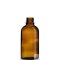 MEDIZINFLASCHE 1000ml, Gewinde PP28S, Sirupflasche rund; Braunglas