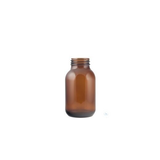 Weithalsglas; Klarglas; Gewinde GL55; Inhalt 250ml