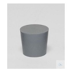Rubber stopper 16D 17x12x25 mm, rubber stopper, conical...