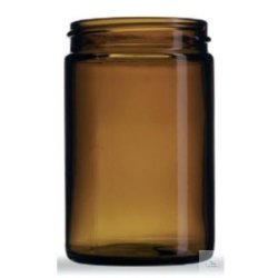 100ml JAR brown, ointment jar; amber glass, thread GPI400-51