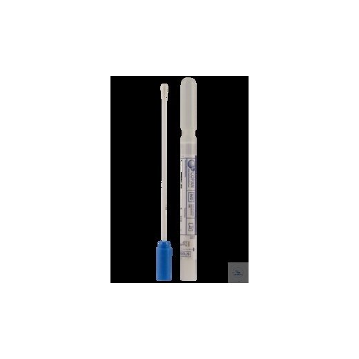 Swab/ Standard Tupfer + Agar-Gel-Medium, Kunststoffapplikator, Kappe blau