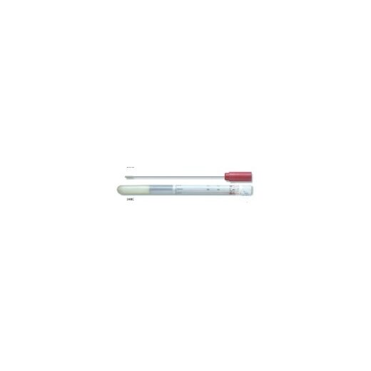 Virus swabs with special liquid medium; flexible twisted aluminium applicator; cap