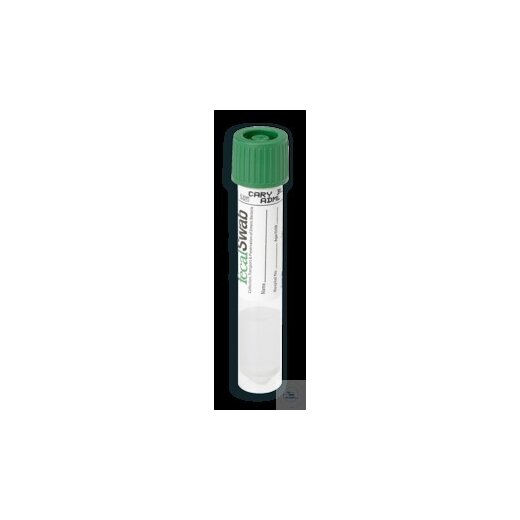 FecalSwab, flock swab with 2ml Cary Blair medium, tube 12x80m