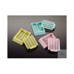 Einbettkassette mit Deckel beiliegend, Farbe Aqua