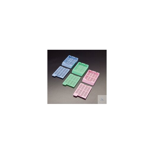 Mounting tray with lid enclosed, colour blue