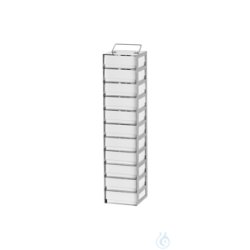 Comfort rack for freezers 9 half boxes 50mmH; stainless...