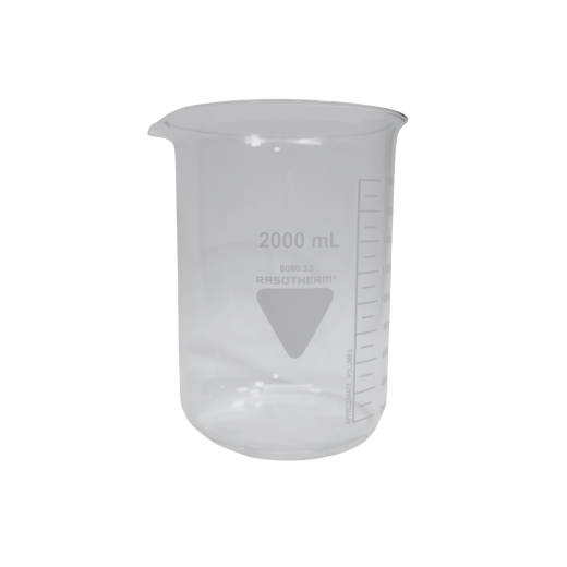 Becherglas niedere Form Rasotherm 100 150 250 400 600 800 1000 2000 3000 mL