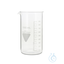 RASOTHERM beaker, high form, with spout