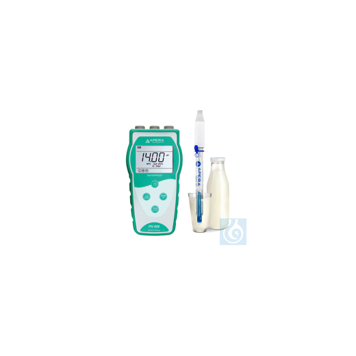PH850-DP, Portable pH meter for dairy products and liquid foods