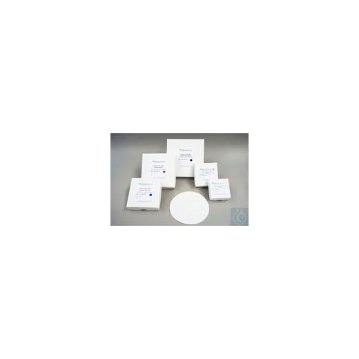 Filterpapier Quantitativ 82g/m² gefaltet, fettarm, 125 mm