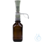 Dispenser FORTUNA, POLYFIX, 2 - 10 ml : 0.2 ml, Braunglas-Dosierzylinder