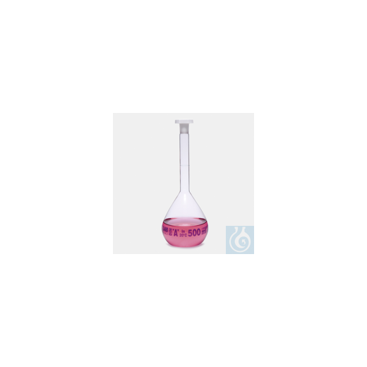 VOLUMETRIC FLASK-A-KB -BLUE GRAD.-PE-STOPPER-10000 ML-NS 45/40