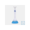 VOLUMETRIC FLASK-TF-CL. A -KB-BLUE GRADE-PP-PLUG- 50ML-NS12/21