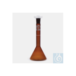 VOLUMETRIC FLASK TF-CL. A-KB-BG- WHITE GRADE-PP-PLUG -20...