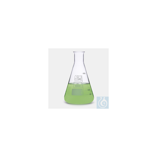 ERLENMEYER FLASK-BORO-WHITE GRAD. -250 ML-FLARING RIM