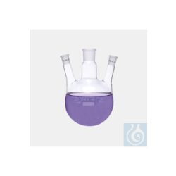 THREE-NECKED ROUND-BOTTOM FLASK MIDDLE NECK NS29/32-WITH...