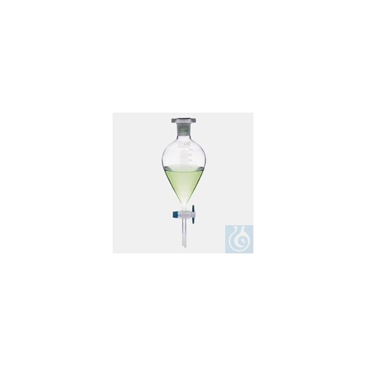 SCHEIDETRICHTER-KONISCH-GRAD. -PTFE KÜKEN-500 ML