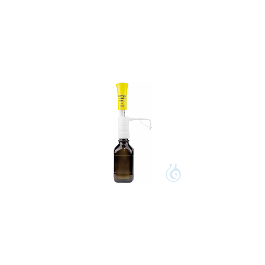 Dispenser FORTUNA, OPTIFIX SAFETY , 5 - 30 ml : 0.5 ml, Dosierzylinder aus Glas