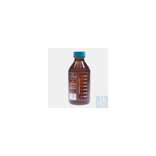 LABORATORY BOTTLES ISO-BORO-BG-WITH SCREW CAP GL 45-500 ML