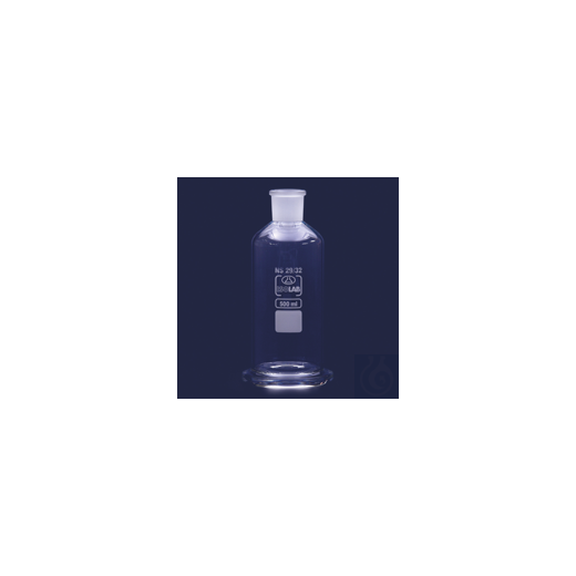 GASWASCHFLASCHE-125 ML-HÜLSE NS 29/32 -RUNDFUSS (f.separaten Aufsatz 065.67.0x