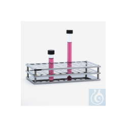 REAGENZGLASGESTELLE-EDELSTAHL-FÜR 40...