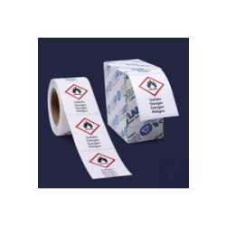 SAFETY LABELS-SELF ADHESIVE-GHS 1 - DANGER-26x37 MM-1 ROLL