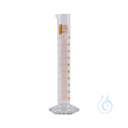 Graduated cylinder, VOLAC FORTUNA, 25 ml : 0.5 ml,...