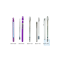 H-B Enviro-Safe Liquid-In-Glass Pocket Thermometer; -5 to 50C, Window Plastic