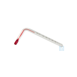 H-B DURAC Liquid-In-Glass Angled Thermometer; 25 to 95C,...