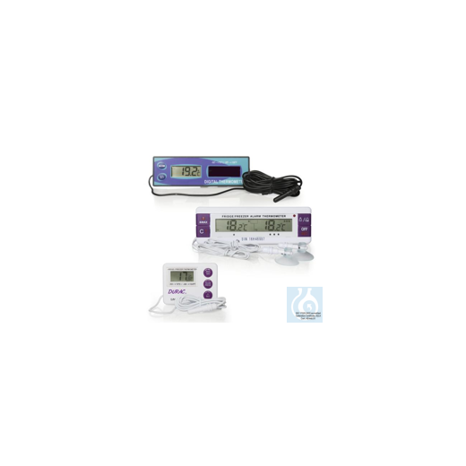 H-B DURAC Calibrated Electronic Thermometer with Waterproof Sensor; -50/