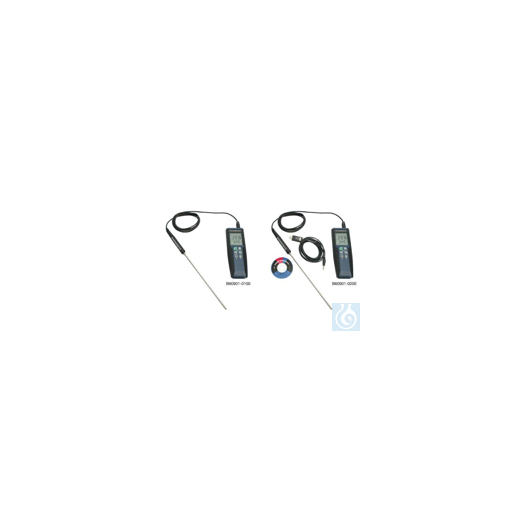 H-B DURAC High Temp Precision RTD Electronic Thermometer / Data Logger; -1